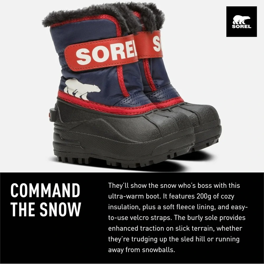 Sorel Commander Baby Boots